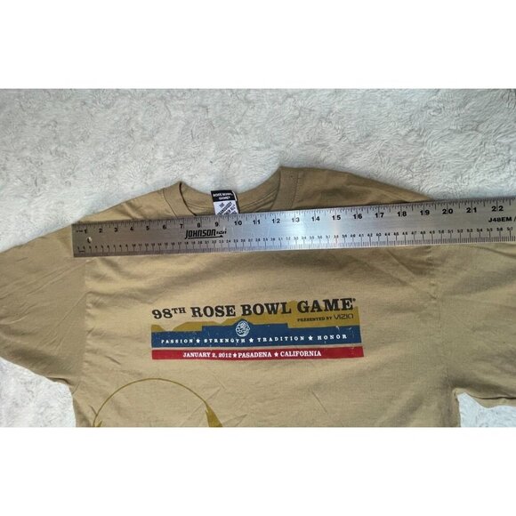 98th Rose Bowl Game Passion Strength Tradition Honor Long Sleeve T-Shirt Large - Picture 6 of 9